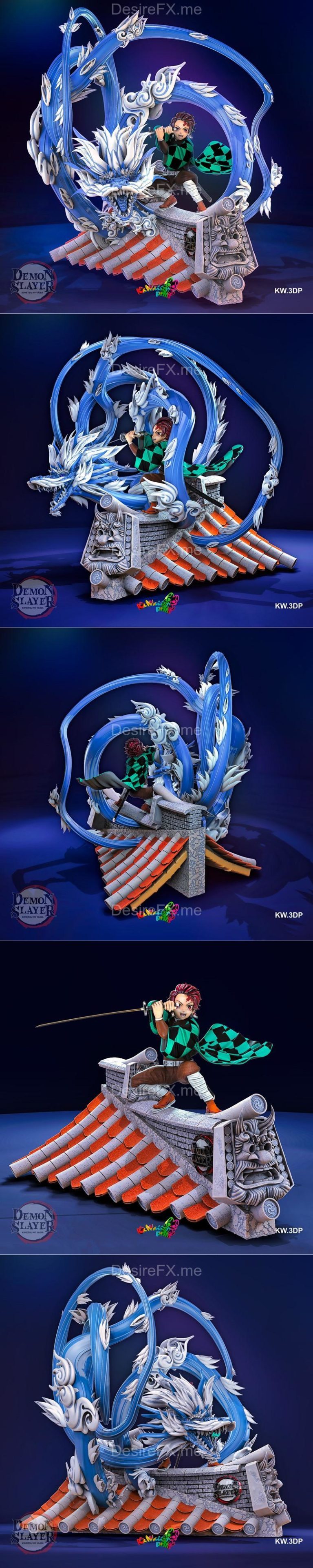 Desire Fx 3d Models Tanjiro 3d Print Model Stl