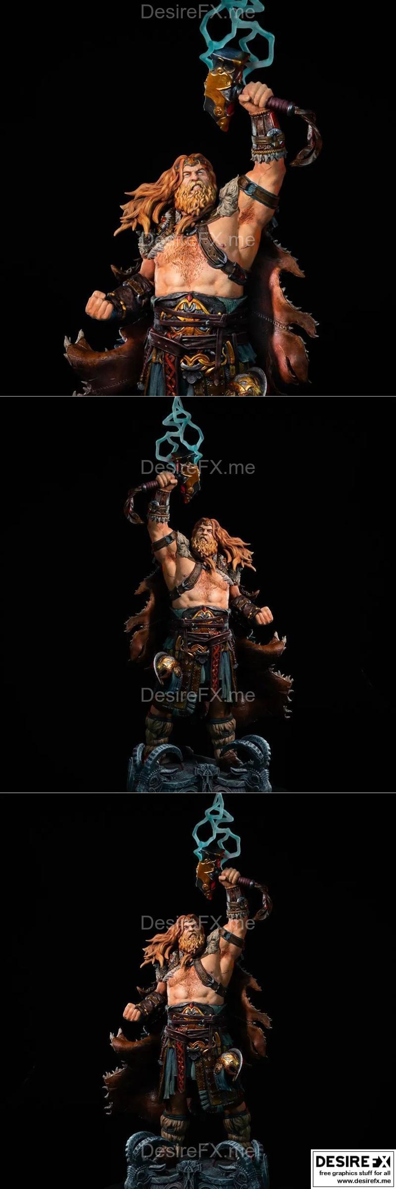 Desire FX 3d models  Thor – God Of War Ragnarok FanArt – 3D Print