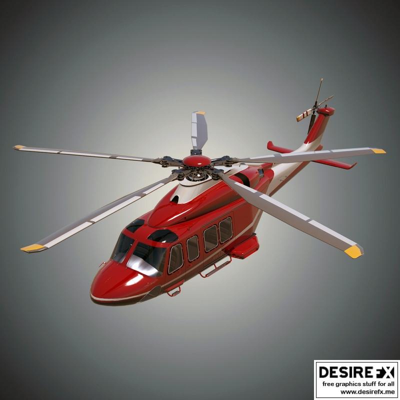 Desire FX 3d models | AgustaWestland AW139 helicopter