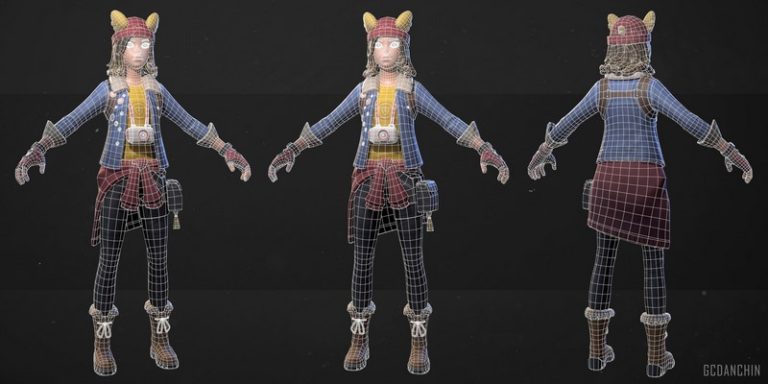 Desire FX 3d models | Fortnite Character FanArt – Skye