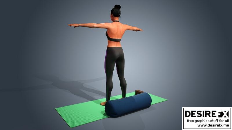 chel t pose 3D Model in Woman 3DExport