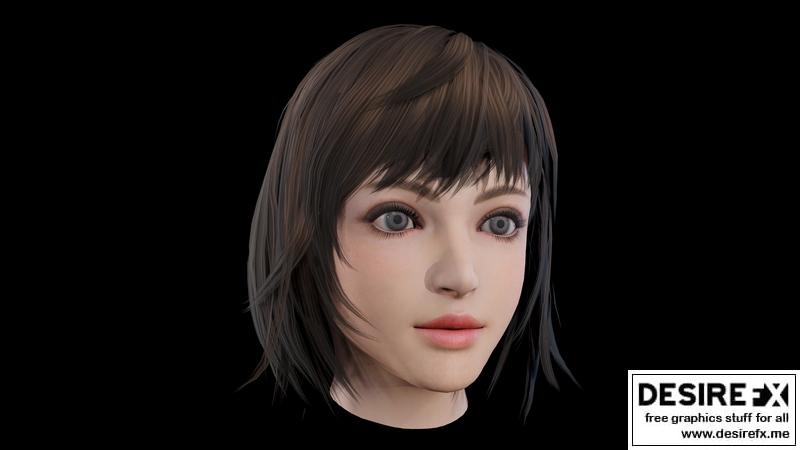 Desire FX 3d models | Teen head