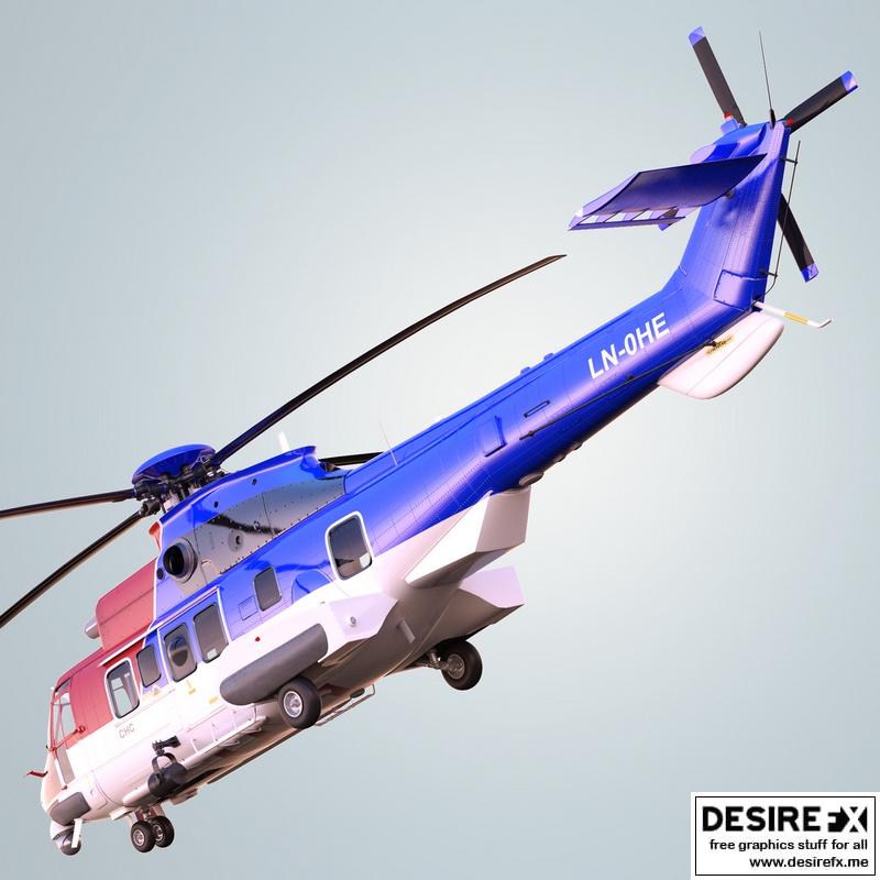 Desire FX 3d models | Eurocopter AS332L2 Super Puma 2
