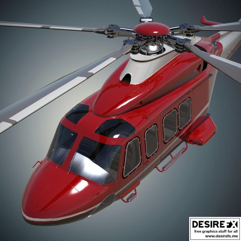 Desire FX 3d models | AgustaWestland AW139 helicopter