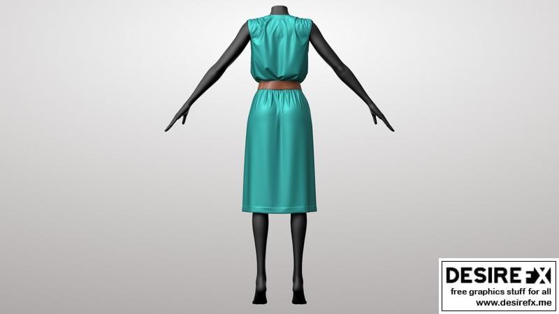 Desire FX 3d models | This is a model of a Dress