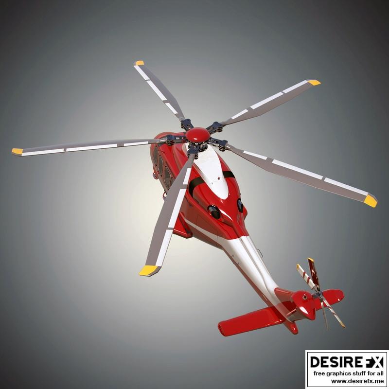 Desire FX 3d models | AgustaWestland AW139 helicopter