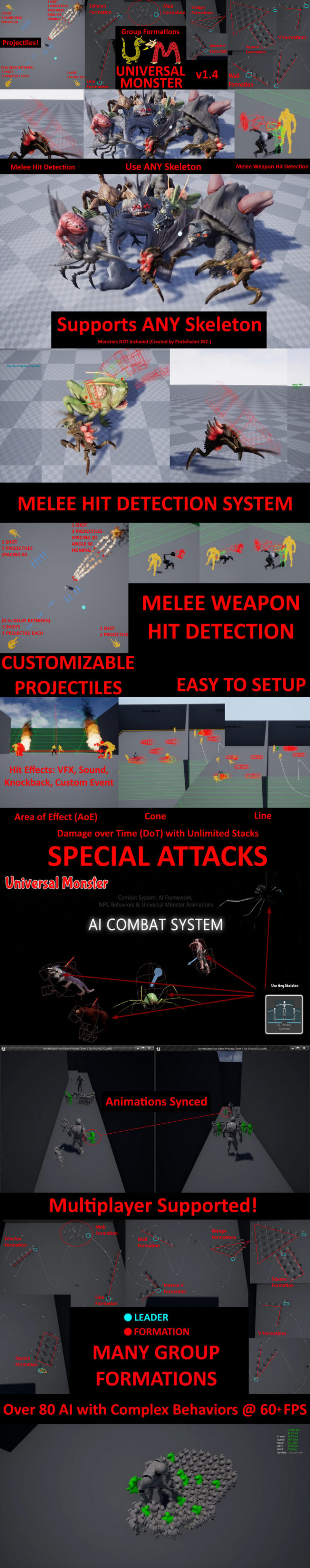 Desire FX 3d models | Combat System AI Framework NPC Behaviors Enemy ...