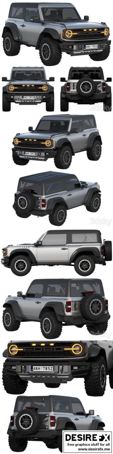 Desire FX 3d models | Ford Bronco Raptor 2-door 2022