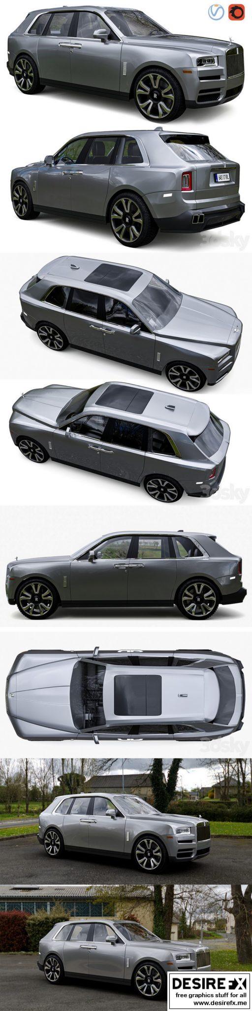 Desire FX 3d models | Rolls Royce Cullinan