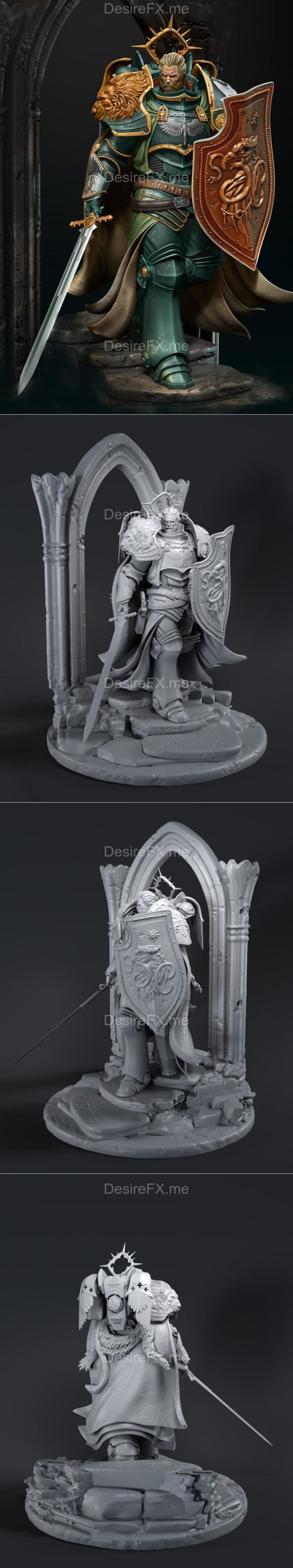 Desire FX 3d models | Lion El Johnson – 3D Print Model STL
