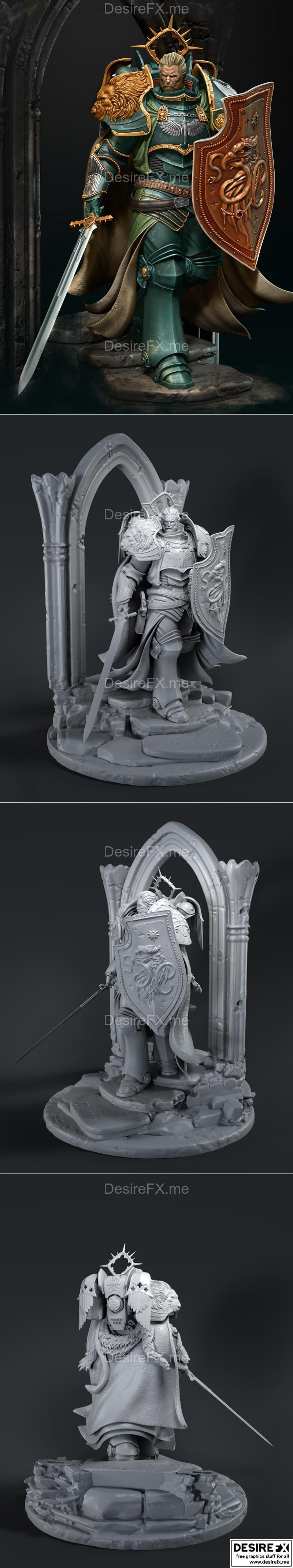 Desire FX 3d models | Lion El Johnson – 3D Print Model STL
