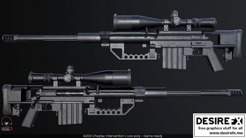 Desire FX 3d models | M200 Cheytac Intervention