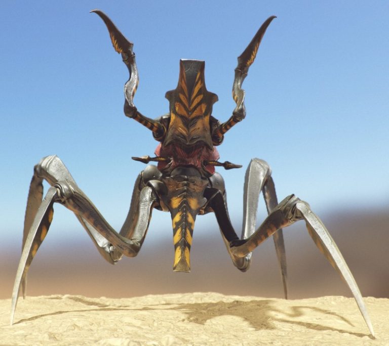 Desire FX 3d models | Arachnid Warrior Realtime Fan Art