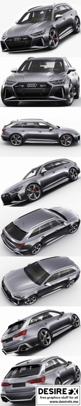 Rs6 Layout Desire FX 3d models | Audi RS6 2020