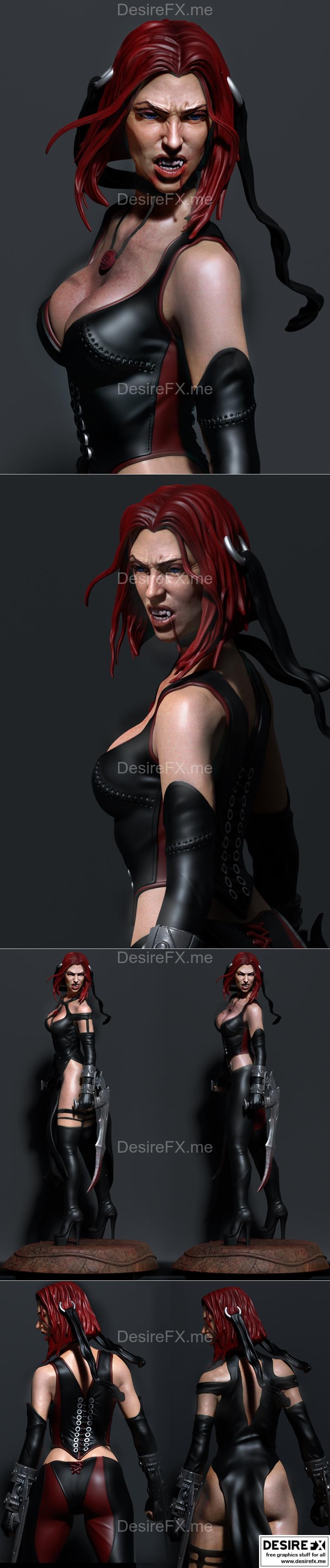 BloodRayne NFSW - STL 3D print files