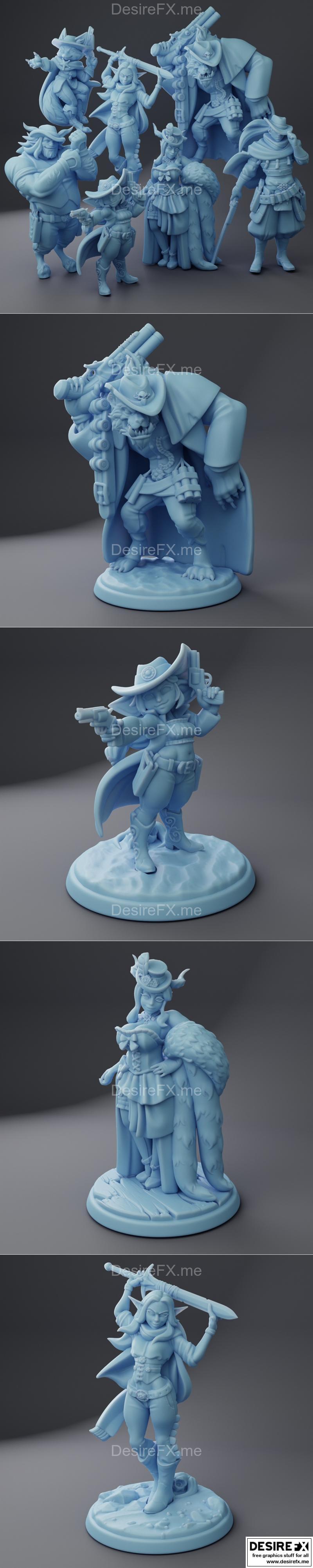 Desire FX 3d models | Twin Goddess Miniatures June 2023 – 3D Print ...