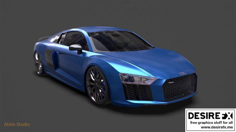 Desire FX 3d models | Car Audi R8 2017 High detailed