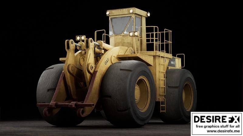 Desire FX 3d models | Caterpillar 992C – Wheel Loader