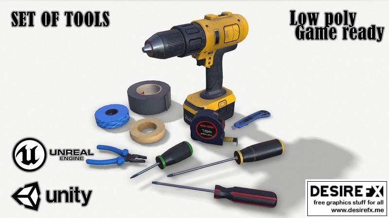 Desire FX 3d models | Set of tools