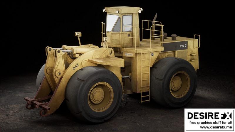 Desire FX 3d models | Caterpillar 992C – Wheel Loader