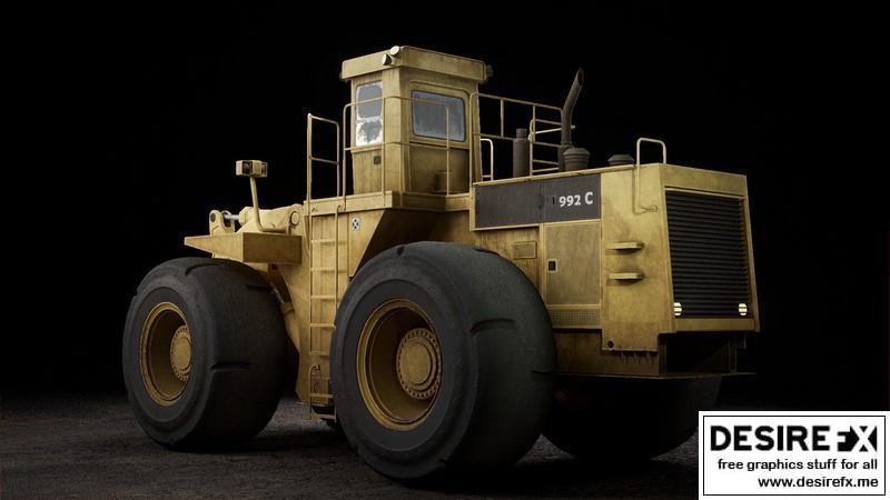 Desire FX 3d models | Caterpillar 992C – Wheel Loader