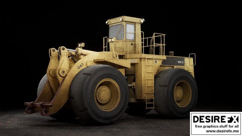 Desire FX 3d models | Caterpillar 992C – Wheel Loader