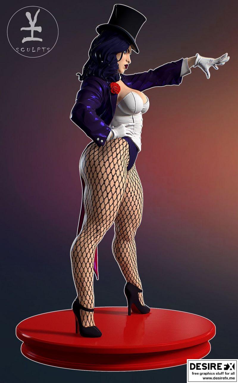 Desire FX 3d models | Zatanna with NSFW 3D print model