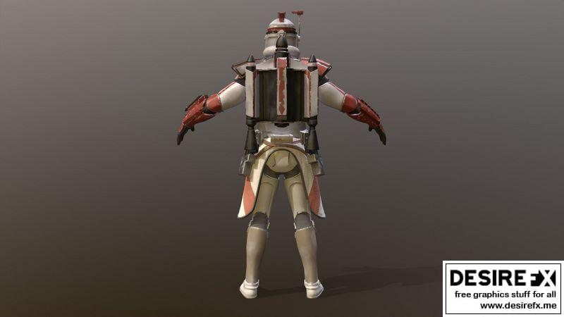 Clone Dynamic Model Desire FX 3d models | Arc Clone Trooper