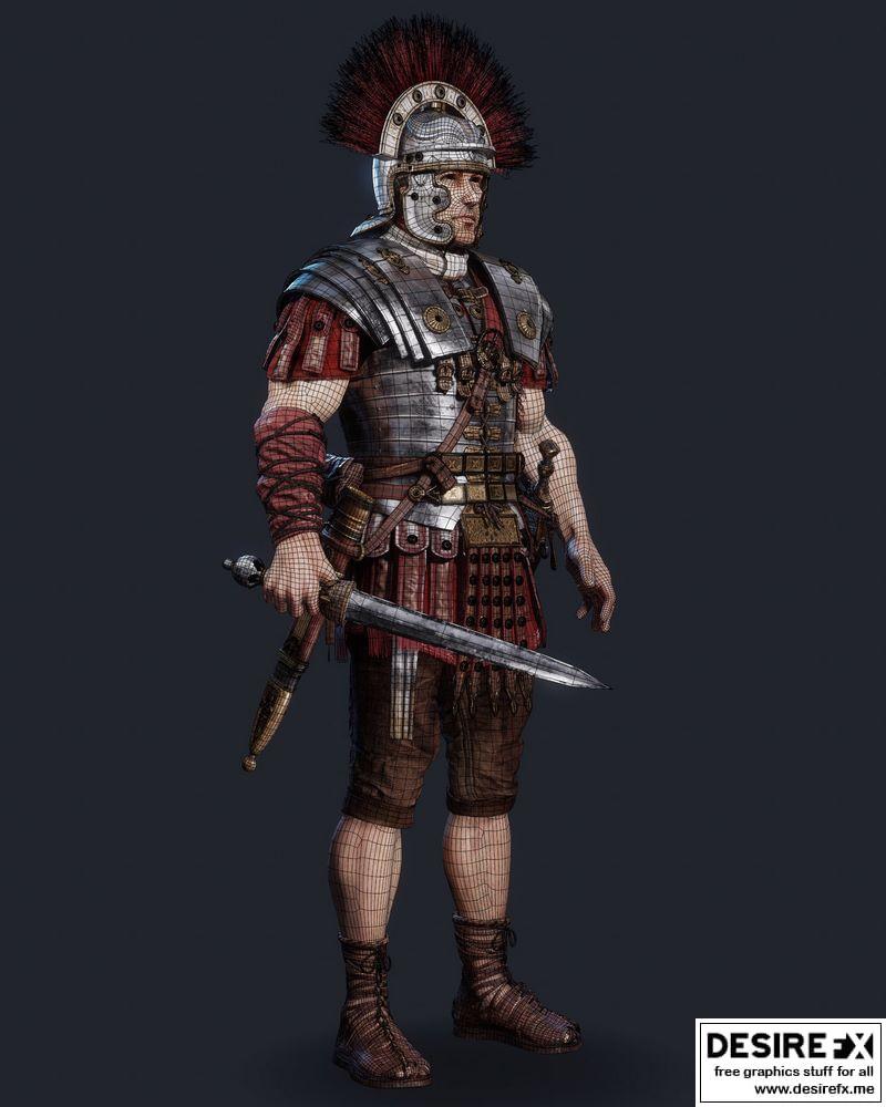 Desire FX 3d models | Roman Centurion Evocatus