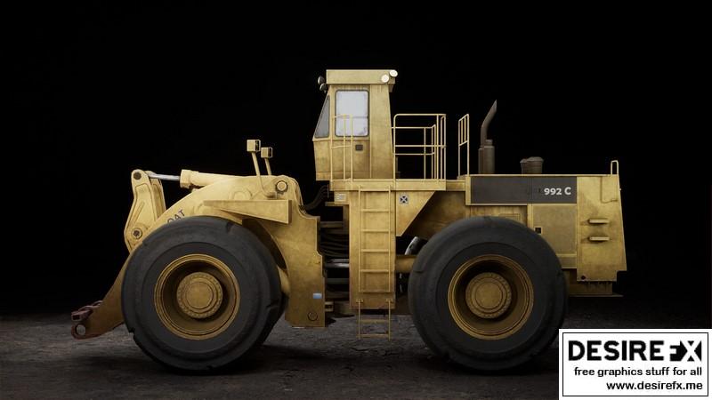Desire FX 3d models | Caterpillar 992C – Wheel Loader