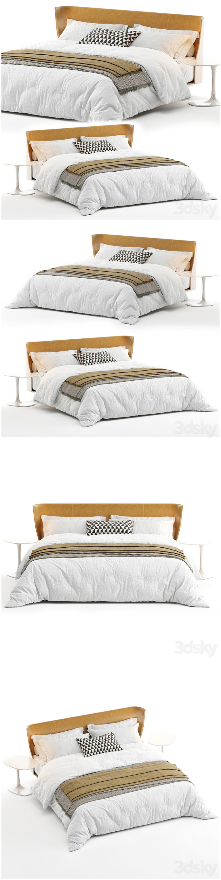 Desire FX 3d Models | Bed B&B Italia Alys – 3D Model