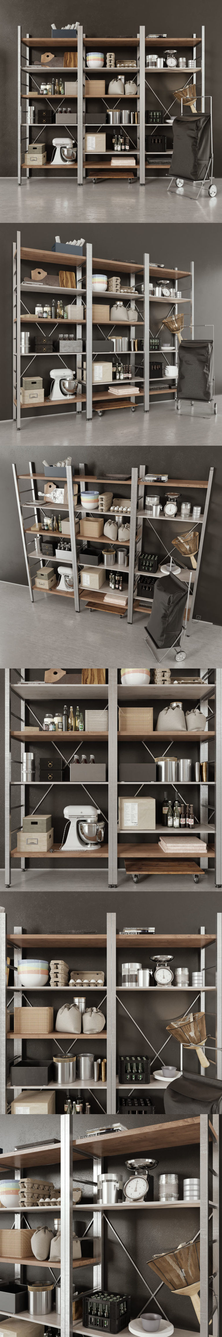 Desire FX 3d models | Decor Set Kitchen – 3D Model