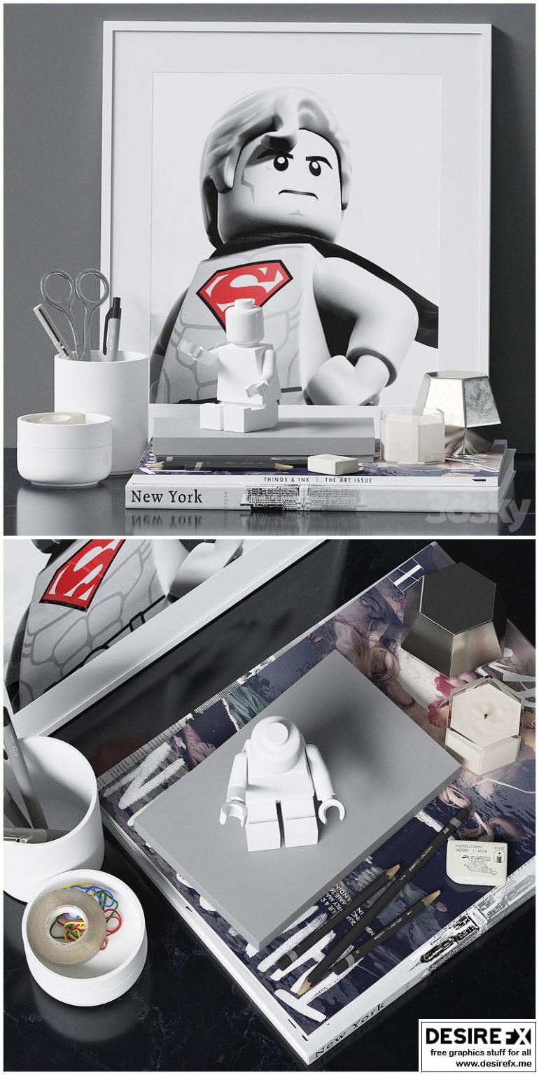 Desire FX 3d models | Decor set 7 – 3D Model