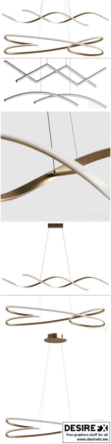 Desire Fx 3d Models Pendant Lamp Collection 217 3d Model