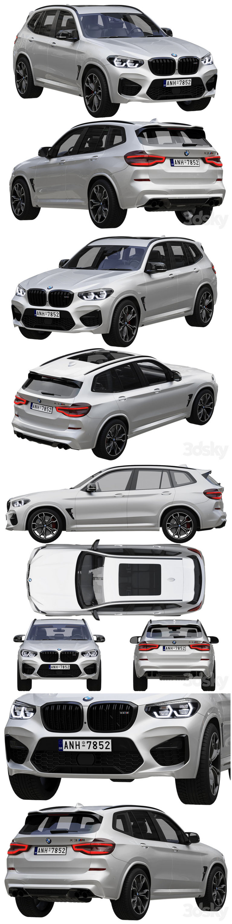 Desire FX 3d models | BMW X3 M – 3D Model