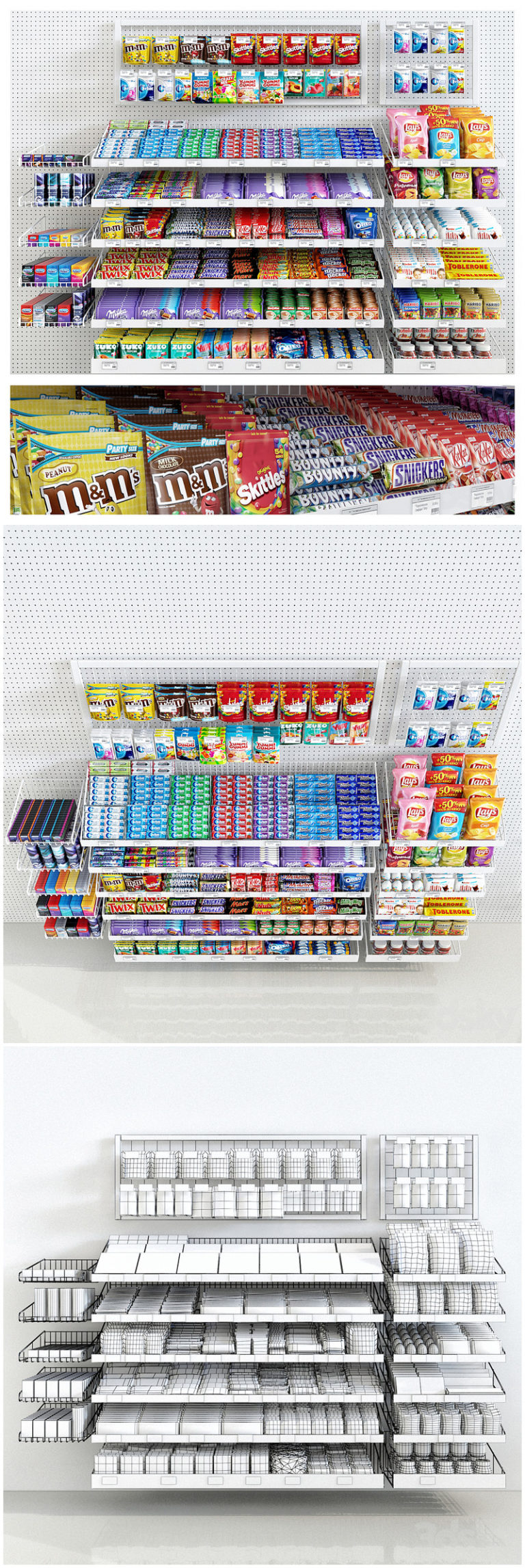 Desire FX 3d models | Candy rack – 3D Model