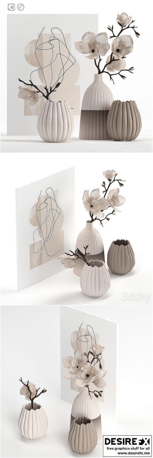 Desire FX 3d models | Decorative set 8 – 3D Model
