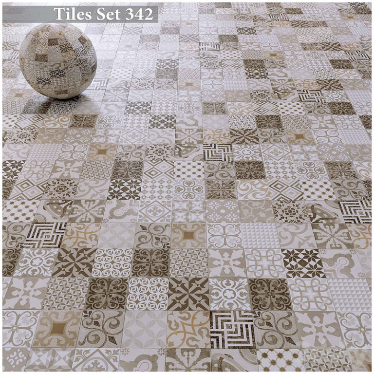 Desire FX 3d models | Tiles set 342 – 3D Model