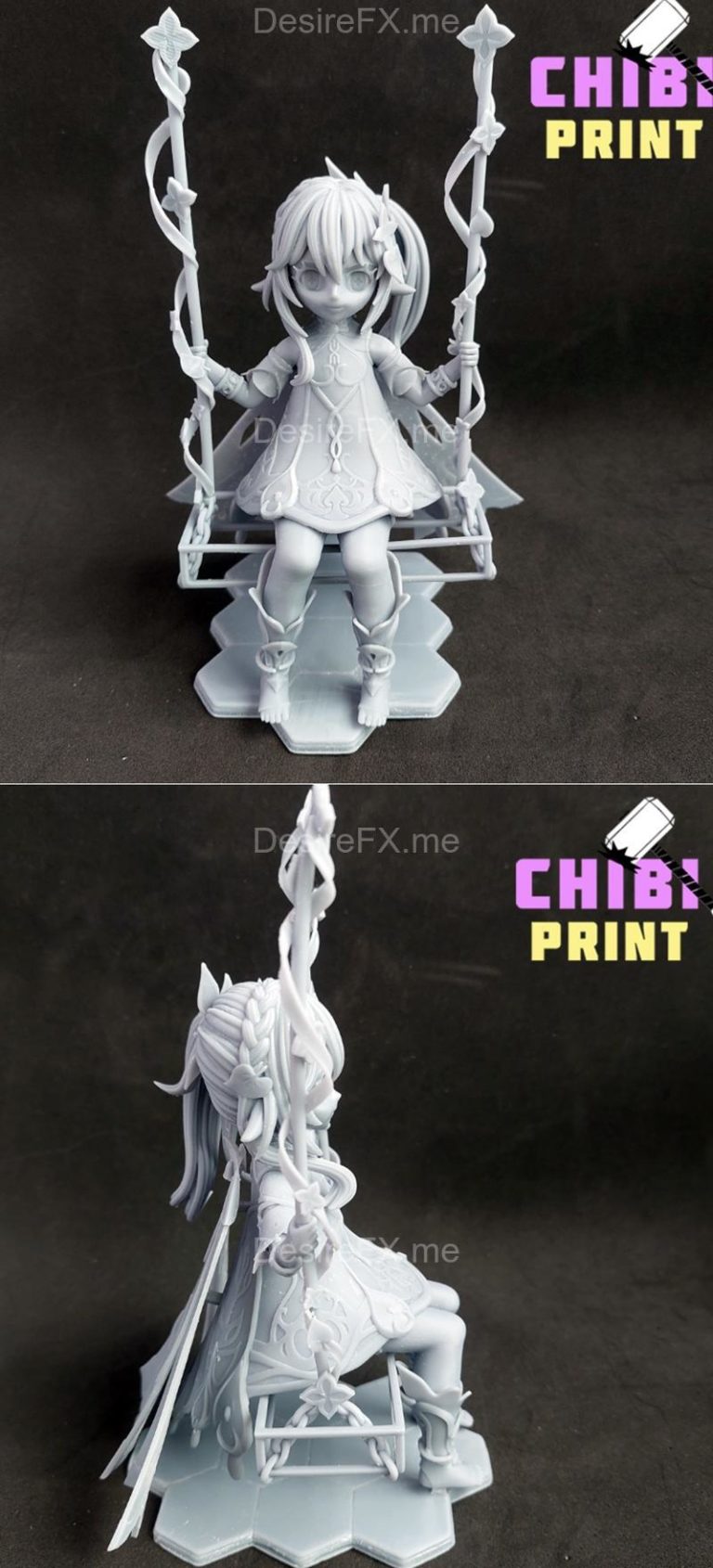 Desire FX 3d models | Nahida Columpio Chibi – Genshin Impact – 3D Print ...