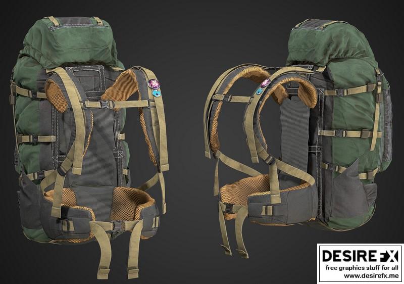 Desire FX 3d models | Bagpack- In-game model