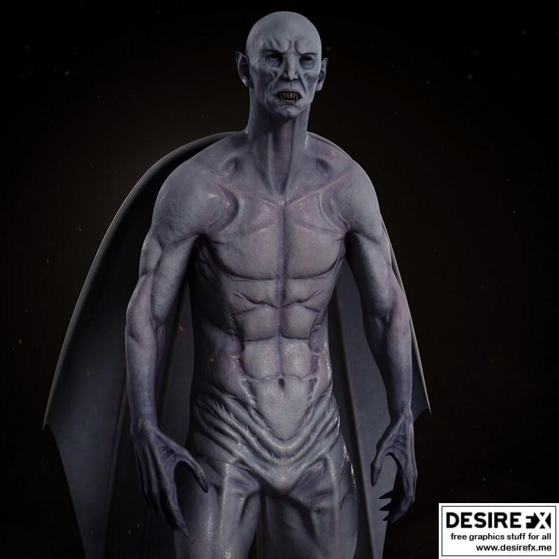 Desire FX 3d models | Vampire – Game Ready