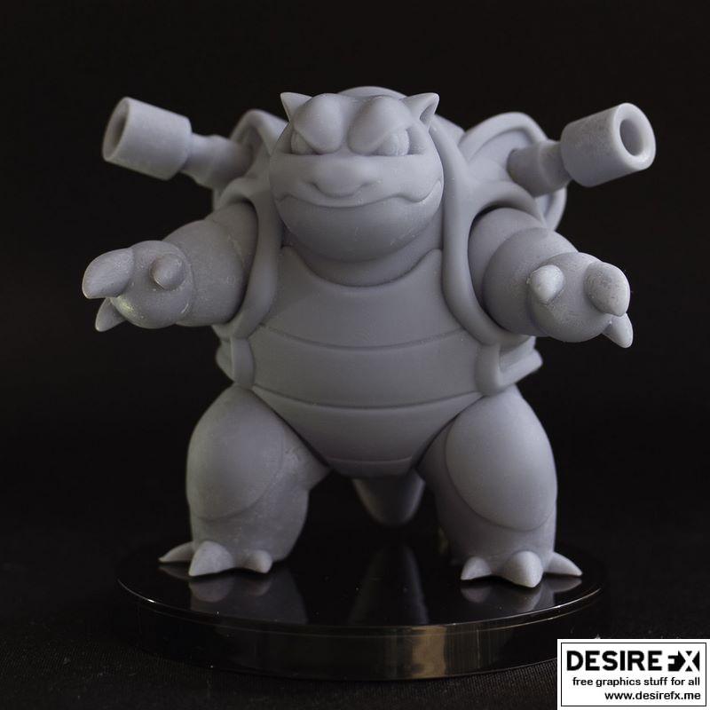 Desire FX 3d models | Blastoise – 3D Printable Figure 3D print model