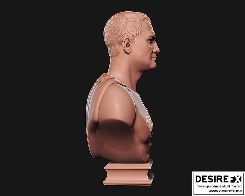 Desire FX 3d models | George Reeves as Superman American actor bust ...