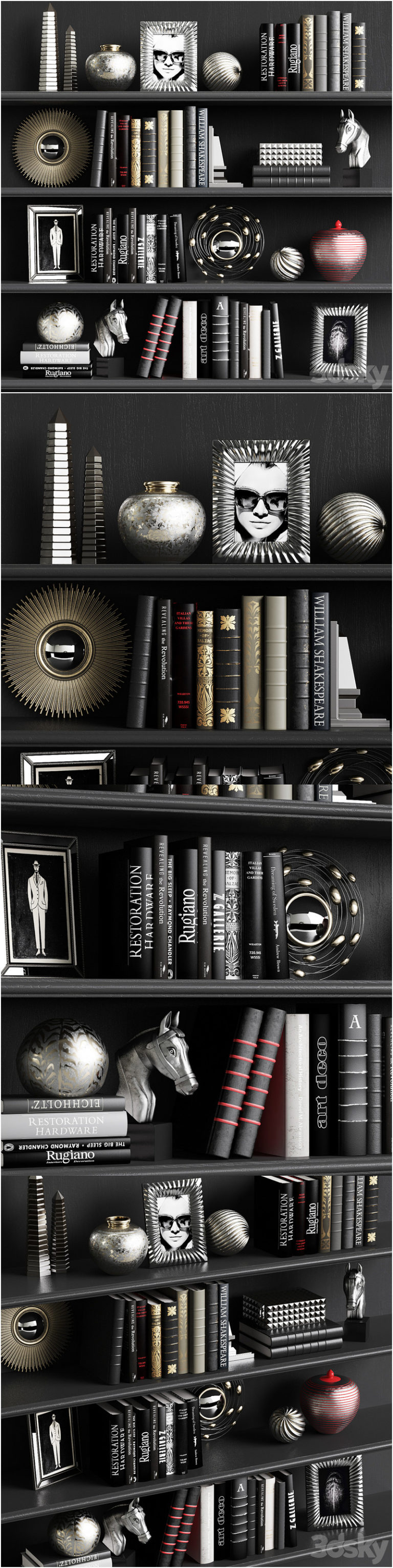 Desire FX 3d models | Decor Set 8 – 3D Model