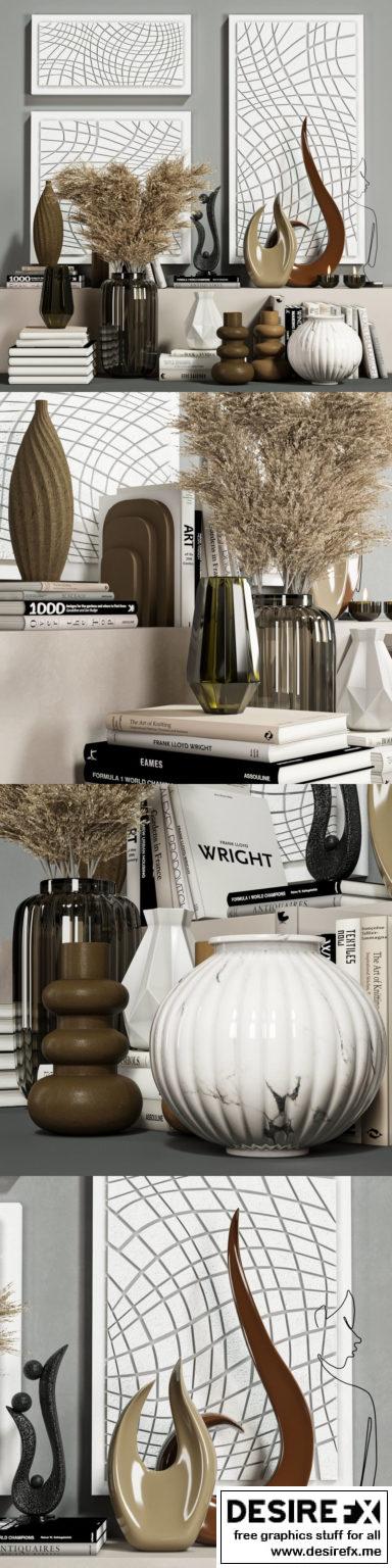 Desire FX 3d models | Decorative Set Vol001 – 3D Model