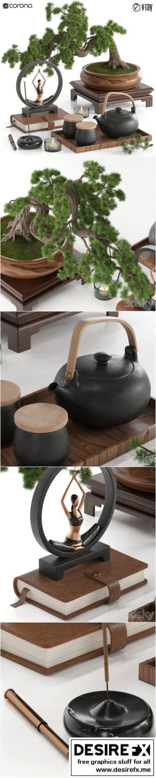 Desire FX 3d models | Decorative set 23 – 3D Model
