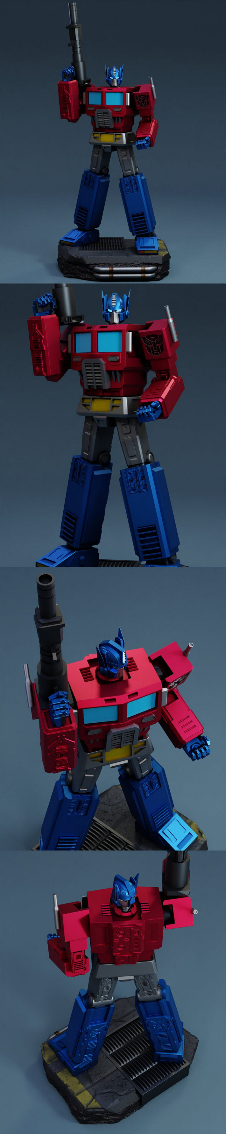 Desire FX 3d models | Optimus Prime Statue – 3D Print Model