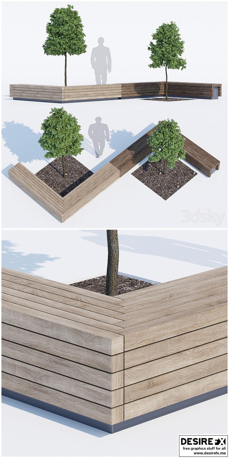 Desire FX 3d models | Solid peano benches – 3D Model