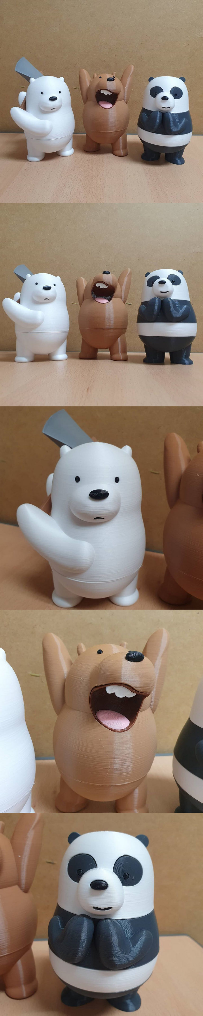 Desire FX 3d models | We Bare Bears – 3D Print Model