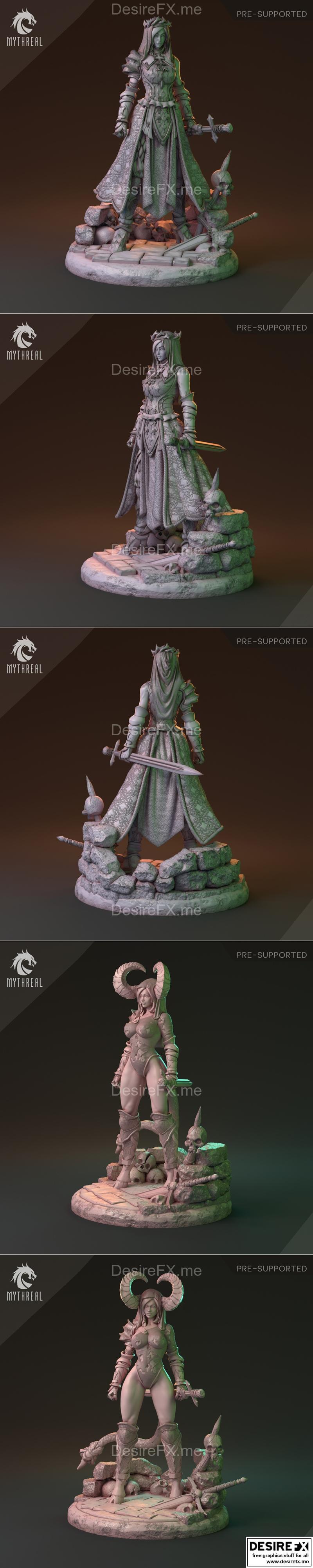 Desire FX 3d models | MythReal Games – Celestine – 3D Print Model STL